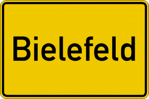 Ortseingangsschild von Bielefeld