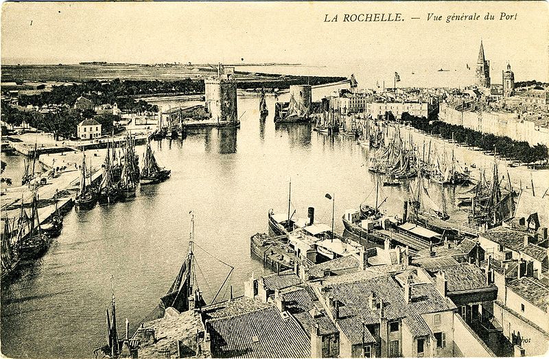 Hafen von La Rochelle 1906