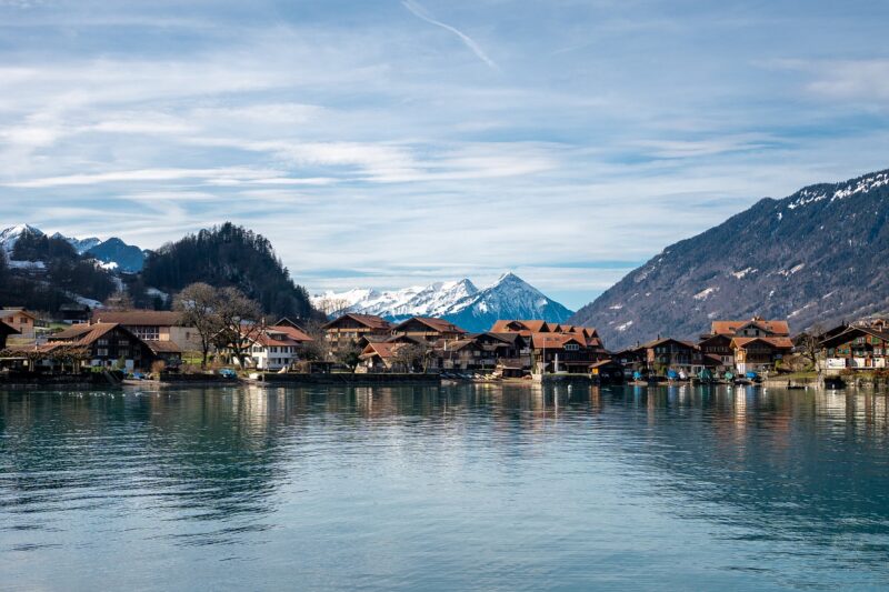 Brienzersee einer der kleineren Seen der Schweiz