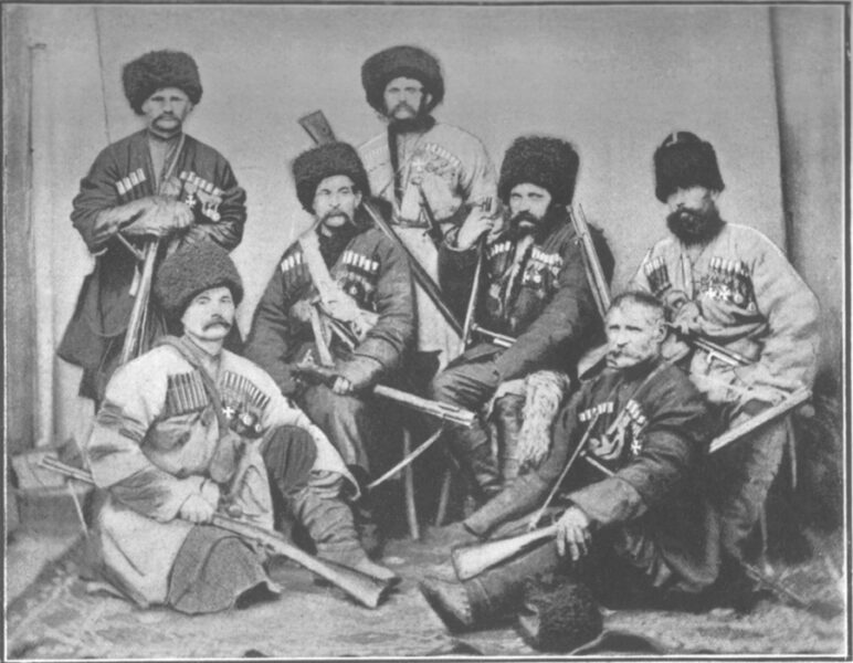 SChwarzmeer-Kosaken-Soldaten 1854-55