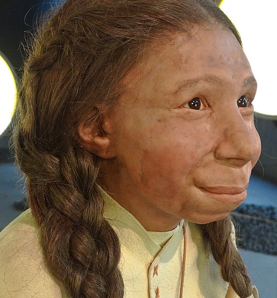 Neanderthaler-Mädchen